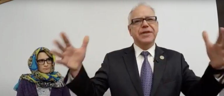 Video Shows Walz Praising Hitler-Promoting Cleric As ‘Master Teacher’ After Campaign Denied ‘Personal’ Relationship